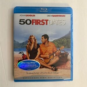 50 First Dates Blu-ray Disc - Blue Case with Cover New